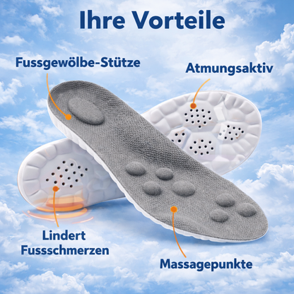 4D Cloud Orthopädische Entlastungs-Sohlen