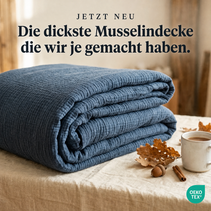 Die neue Winter Musselindecke