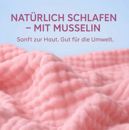 Sanfte Premium Musselindecke