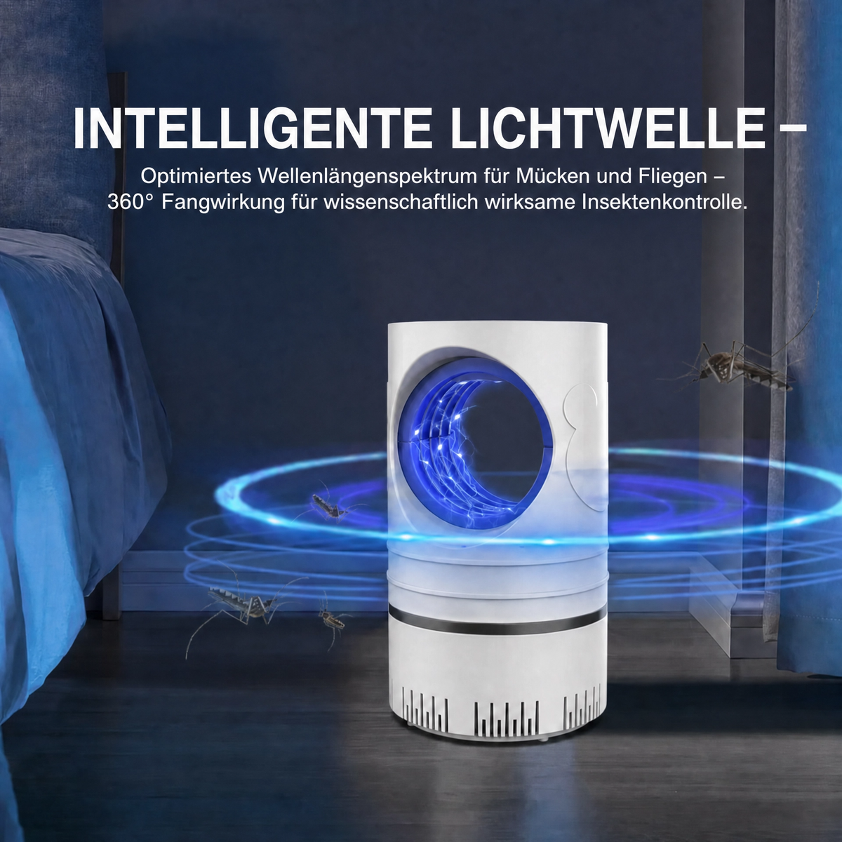 LED-Mückenlampe – Sag den Mücken ade