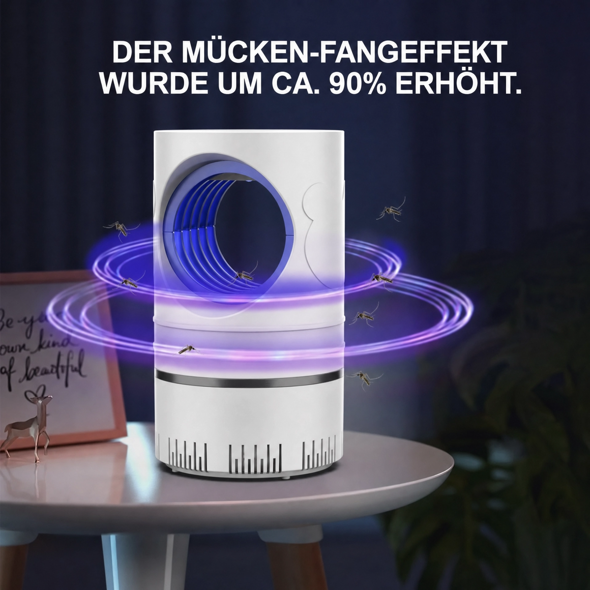 LED-Mückenlampe – Sag den Mücken ade