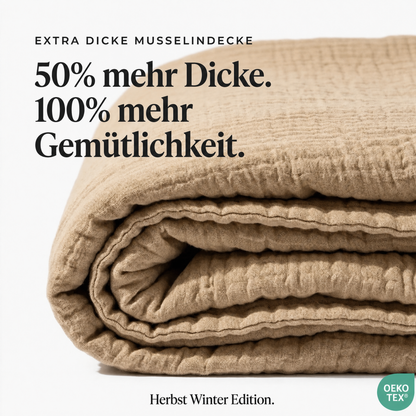 Die neue Winter Musselindecke