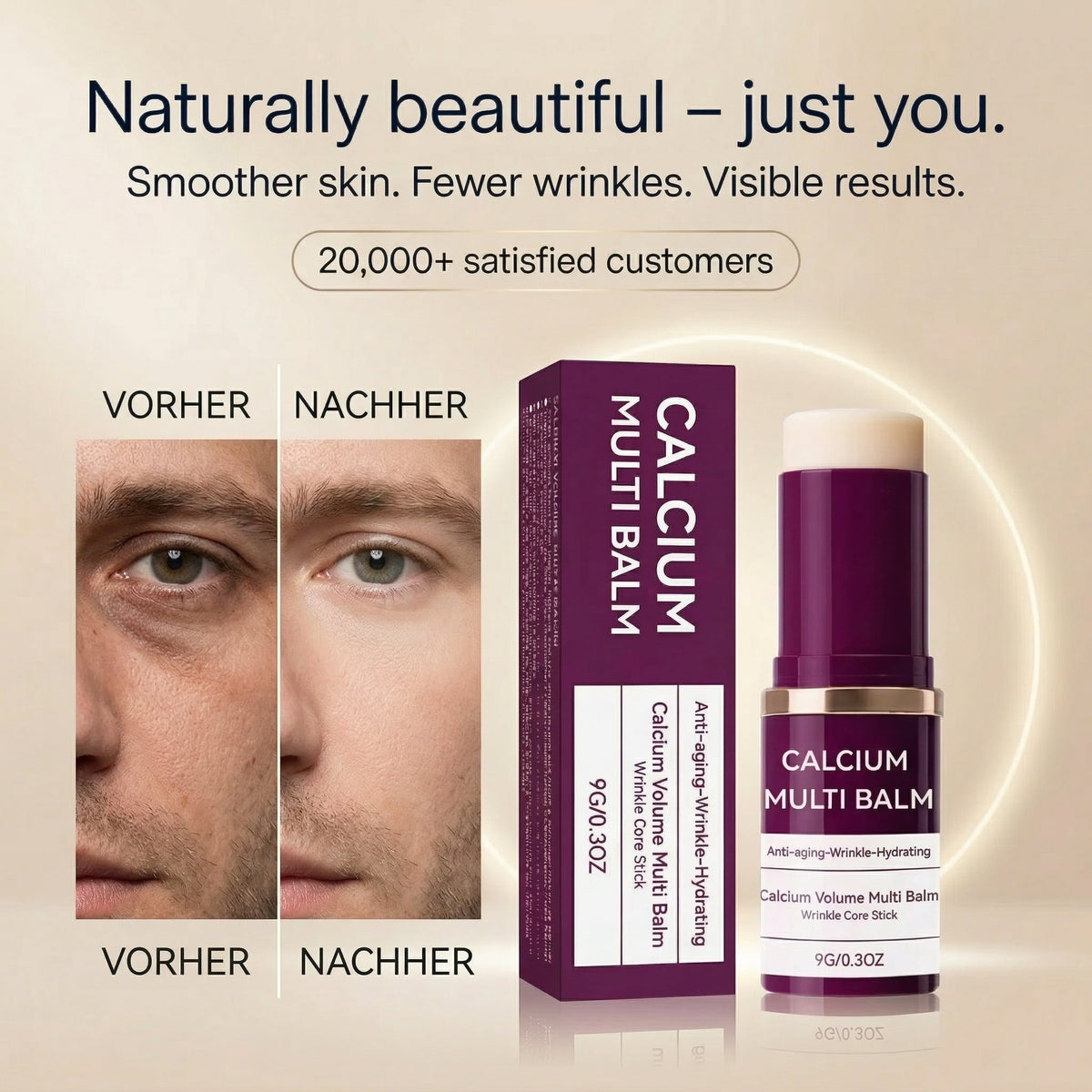 Collagen Calcium Moisturizing Stick - Reduziert Augenringe sichtbar