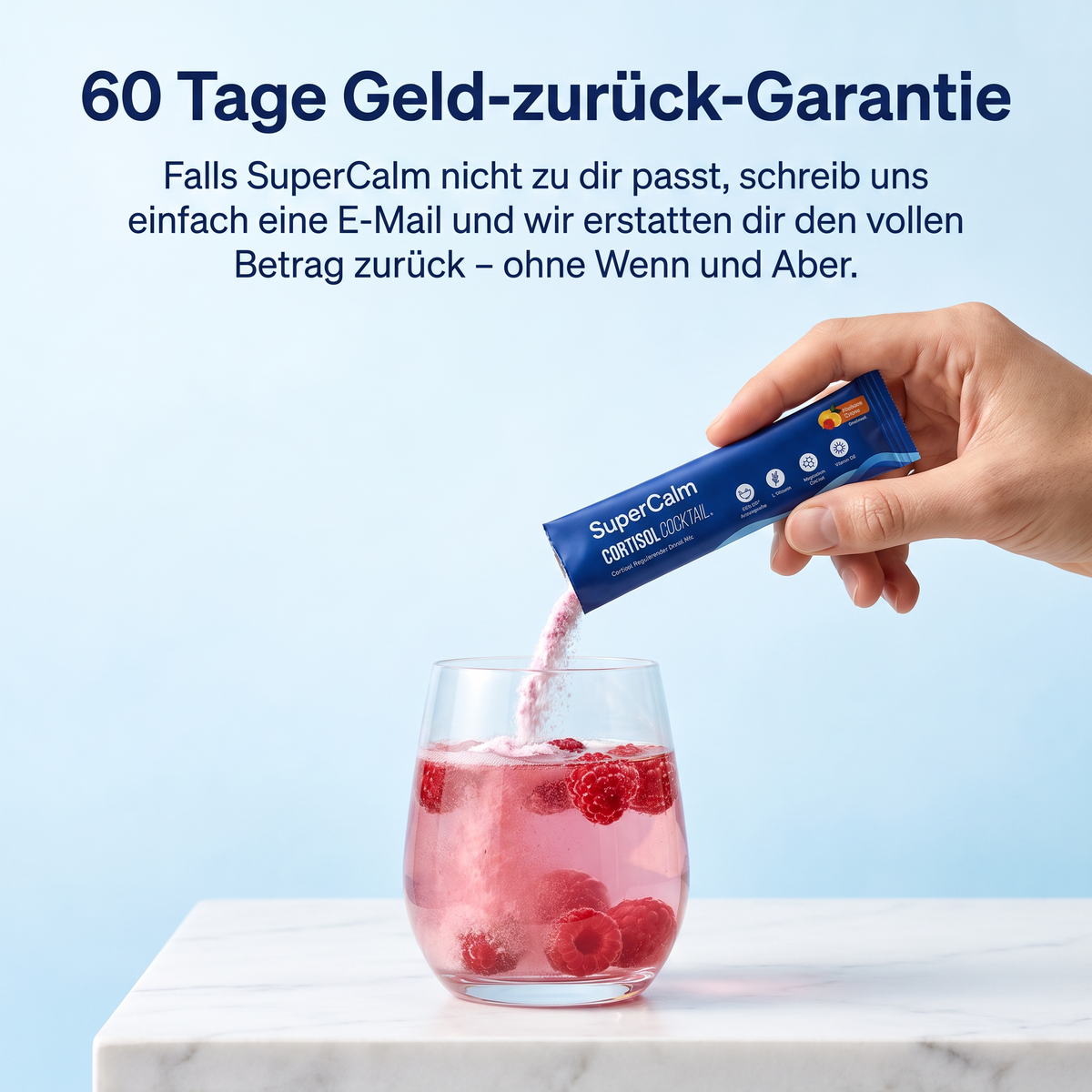 Supercalm Mix für gesunde Cortisol Werte