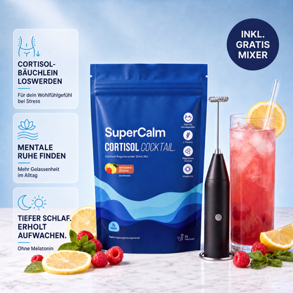 Supercalm Mix für gesunde Cortisol Werte