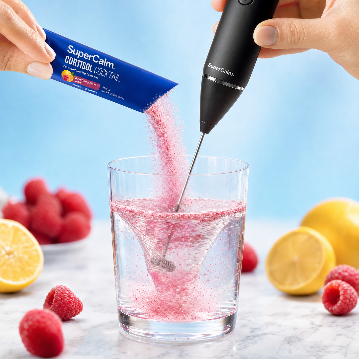 Supercalm Mix für gesunde Cortisol Werte