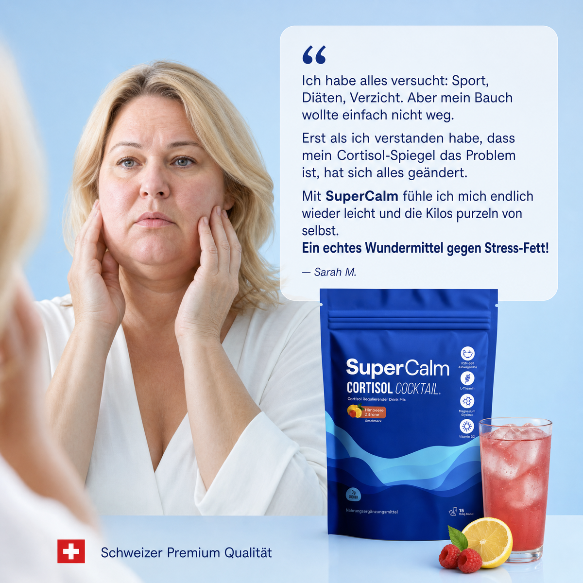 Supercalm Mix für gesunde Cortisol Werte