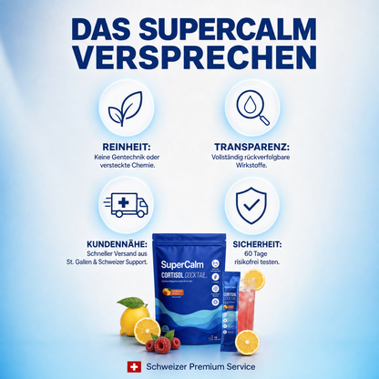 Supercalm Mix für gesunde Cortisol Werte